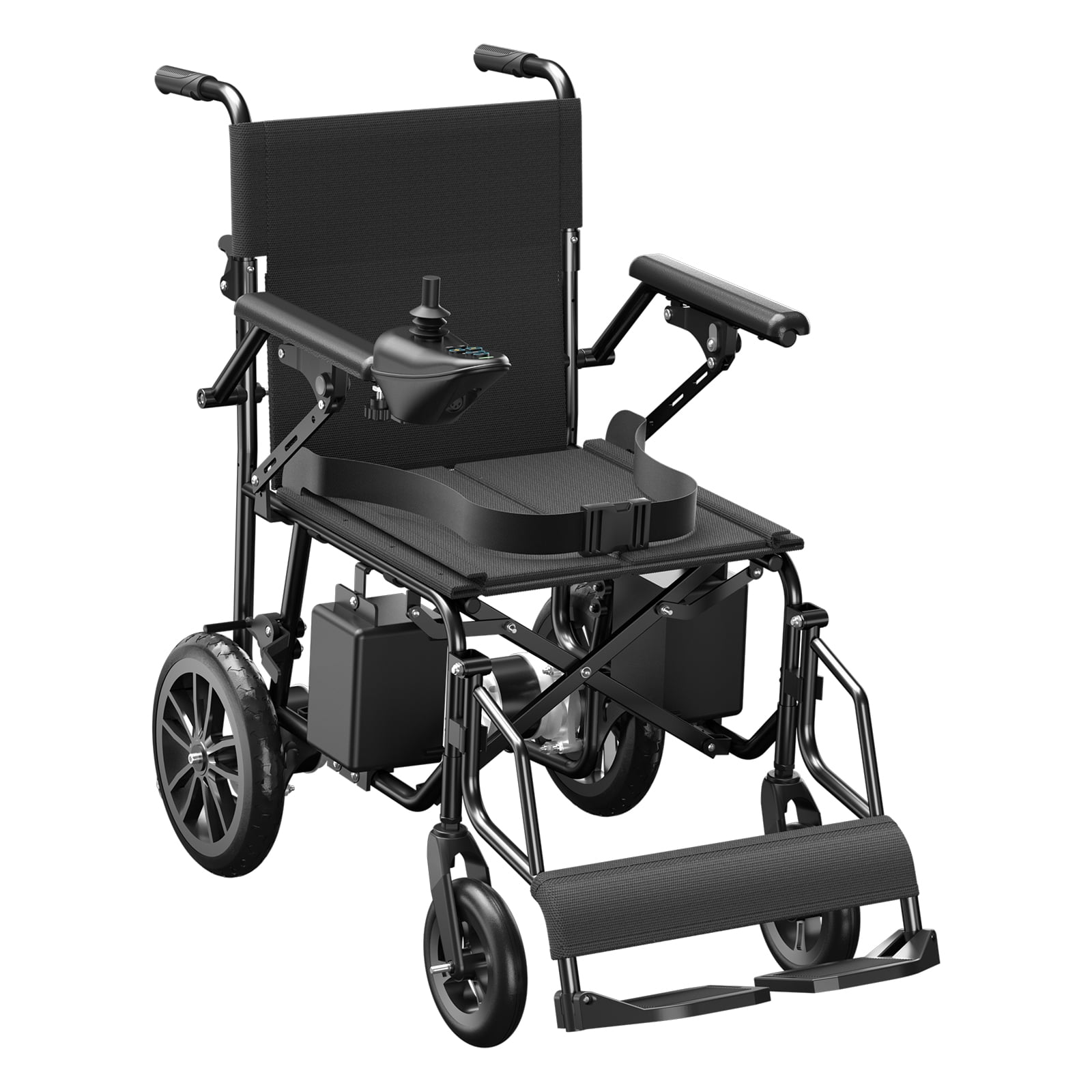Electric Wheelchair For Adults, Adult Foldable Intelligent Electric Wheelchairs: Long Travel Range with 360° Maneuverability Control Joystick for Maximum Convenience, Rolling Walkers For Seniors