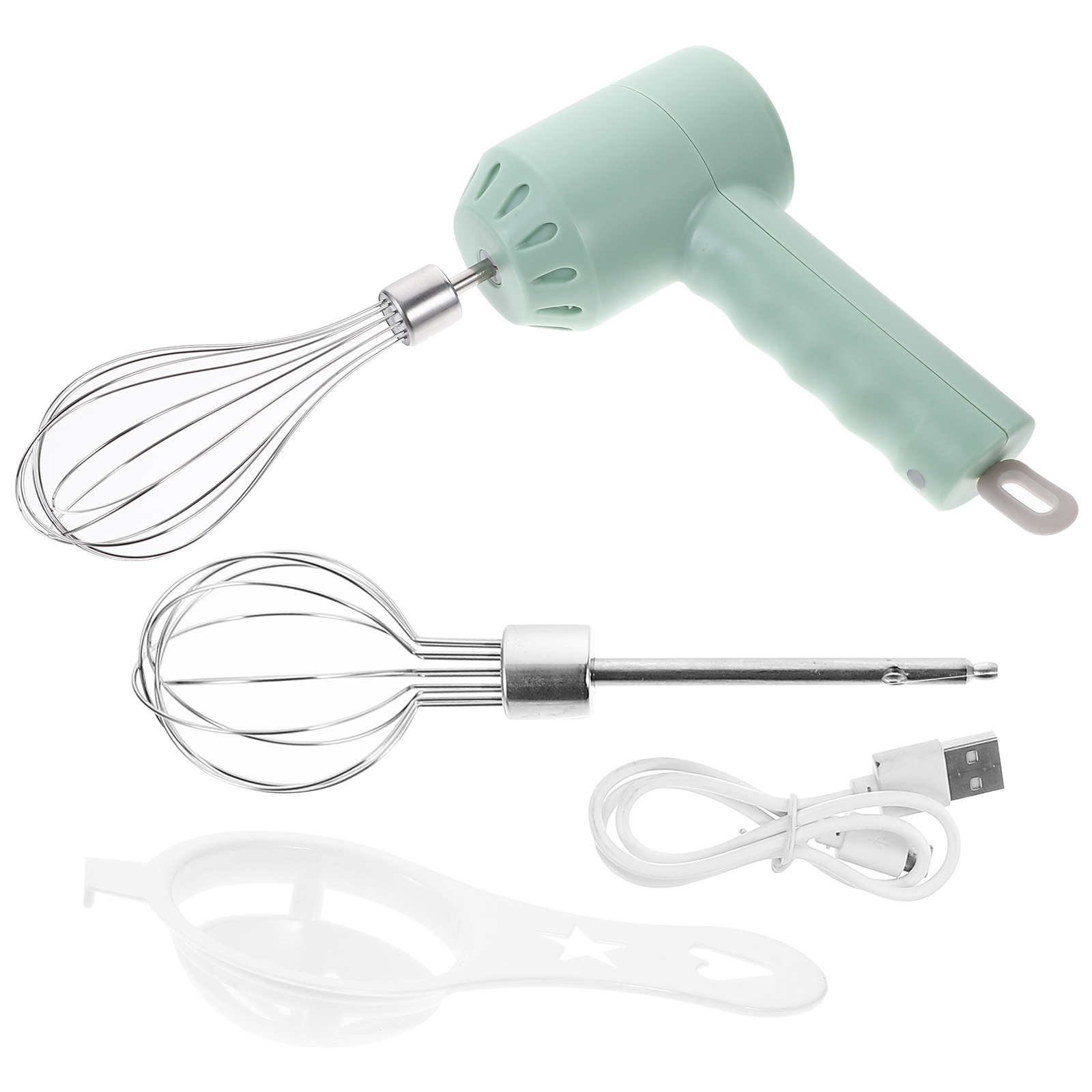 Electric Whisk Stainless Steel Egg Electric Hand Mixer Wire Whisk