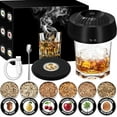 thumbnail image 1 of Electric Whiskey Smoker Kit with 6 Wood Chips, Electric Cocktail Smoker Kit Built-in Lighter, No Butane Needed, Gifts for Men, Dad, Husband, 1 of 10