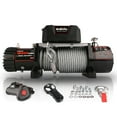 thumbnail image 1 of Electric Winch 12000LBS 12V Winch Steel Cable Truck Trailer Towing Jeep Off Road 4X4, 1 of 9