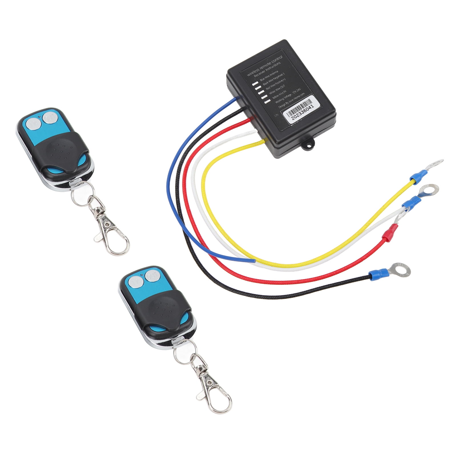 Electric Winch Controller, Safe Operation 434MHz Wireless Winch Remote