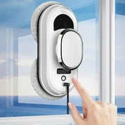 Electric Window Cleaner Robot, Smart Window Cleaner Cleaning Robot with 2800Pa Strong Suction, Window Glass Vacuum Robot with Remote Control, for Indoor/Outdoor Windows Mirror