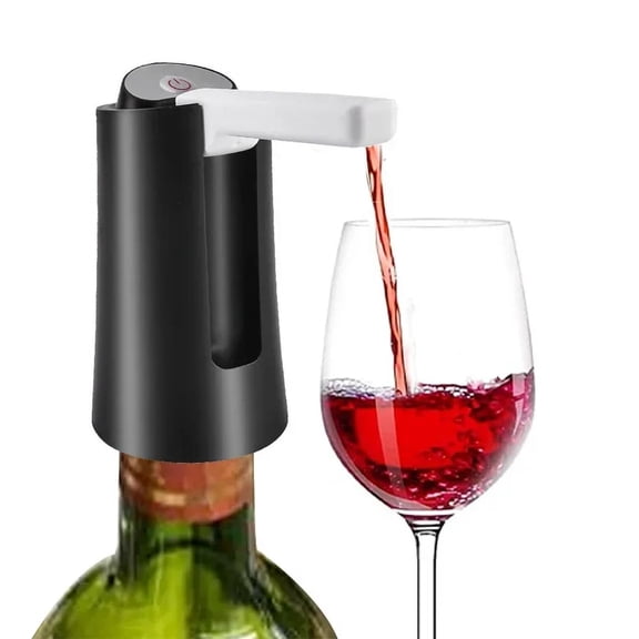 Electric Wine Aerator Dispenser Foldable Wine Pump Professional Adjustable Wine Pourer Extractor ,Easy Dottle Opening