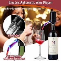 Electric Wine Aerator Pourer, Portable One-Button Wine Dispenser Machine and Wine Dispenser Pump Wine Oxidizer for Red and White Wine, Best Wine Gifts for Women and Wine Lovers