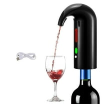 Electric Wine Aerator Wine Pourer and Wine Dispenser Pump One Touch Wine Decanter USB Rechargeable