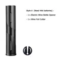 thumbnail image 1 of Electric Wine Bottle Opene Usb Rechargeable Electric Wine Opener Corkscrew Take Out Corks for Wine for Home Use, 1 of 16
