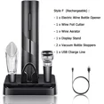 thumbnail image 1 of Electric Wine Bottle Opene Usb Rechargeable Electric Wine Opener Corkscrew Take Out Corks for Wine for Home Use, 1 of 16