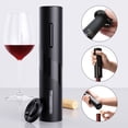 thumbnail image 1 of Electric Wine Opener Automatic Electric Wine Bottle Corkscrew Opener with Foil Cutter ( Battery Operated ), 1 of 10