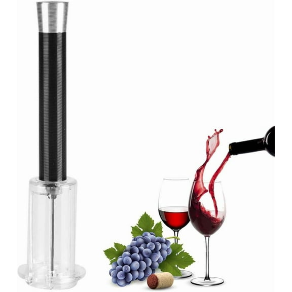 Air Pump Pressure Wine Opener, Portable Wine Opener With Vacuum Pressure Principle For Safe Bottle Opening, Aluminum Alloy Material Ensures Durability, Pneumatic Corkscrew Offers