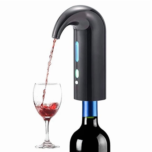 Electric Wine Pourer Aerator Dispenser Pump USB Rechargeable Cider Decanter Pourer Wine Accessories ,Easy Dottle Opening