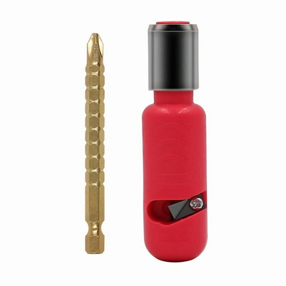 Electric Wire Stripper Fast Stripping Wire Tool Electric Wire Peeling Machine for Power Drill Wire Stripping Tool-A,1 x wire stripper 1 x batch,Red