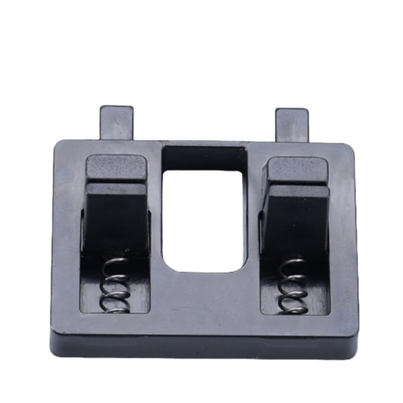Electric Wire Welding Fixture, Soldering Wire Holder with Dual Spring, Loaded Clips, Black Base, Helping Hands Holder for Home DIY, Electrode & Workshop Repairs, Welding Accessories, 2.72x2.28"