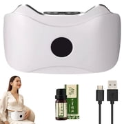 Electric Wireless Abdominal Massager for Fat Burning & Digestion, Electric Wireless Abdominal Massager with 4 Massage Modes for Abdomen, Legs, HIPS and Back