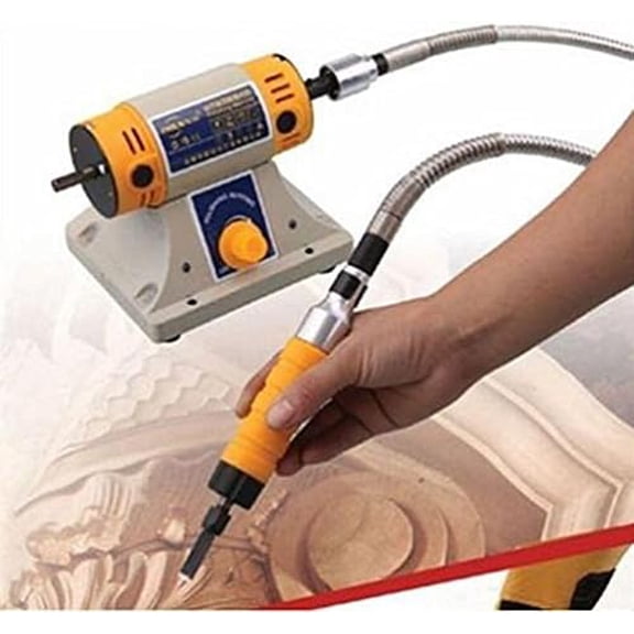 Electric Wood Chisel Carving Tool Electric Woodworking Chisel Machine (Host +Chisel + shaft)$$Tools & Hardware Other