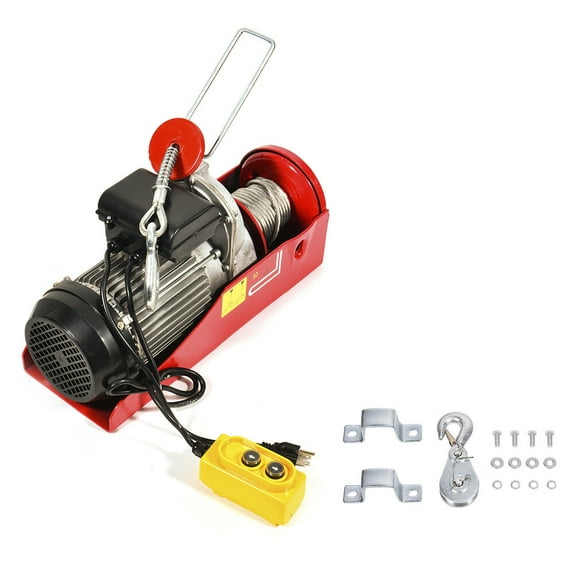 Electric Workshop Garage Hoist 110V 2200 LBs for Vertically Lifting