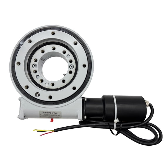 Electric Worm Gear Slewing Drive Worm Gear Slewing Drive Slewing Reducer DC24V