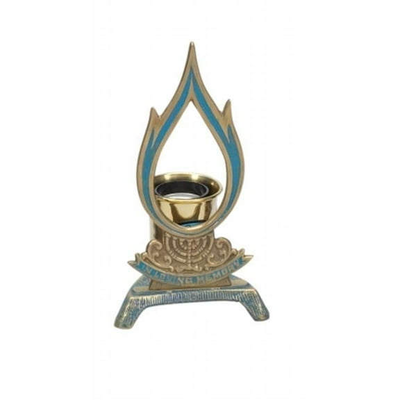 Electric Yahrzeit Memorial Holder with bulb