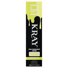Level 3 Kray Electric Semi Permanent Hair Color - Vibrant Long Lasting Shine - Argan Oil Protection - 100 ml
