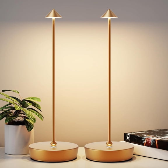 Electric cordless table lamp, outdoor restaurant brightness light