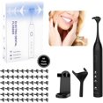 thumbnail image 1 of Electric dental flosser | tongue scraper | adult and children gum massager and stimulator | 60 reusable dental floss heads | better alternative to water flosser, 1 of 4