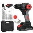 thumbnail image 1 of Electric drill,Drill Set With Battery And Drill With Reable Driver Kit With Set 21v Drill Driver Drill With Battery 21v Drill Torque 55n.m 2 And R Torque Plug & 2 Battery, 1 of 6