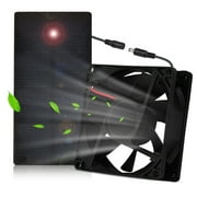 Electric fan,Fan Kit 3000 Fan Campin Panel Fan Kit Solar Powered Fan 3000 Rpm Solar Fan - Versatile Rvs With Solar Panel Ip65 Waterproof - Fan With Solar Campin Solar Wotao