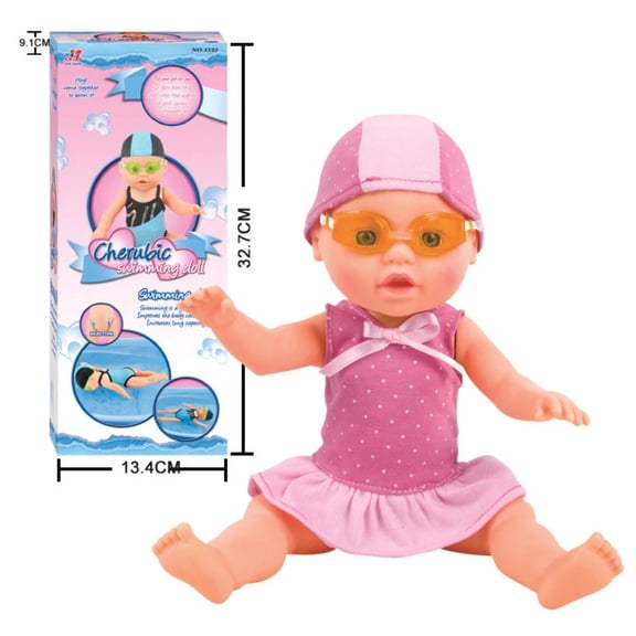 Electric floating swimming doll