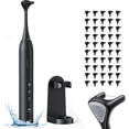 thumbnail image 1 of Electric flosser | Electric flosser, with 3 modes + 50 replacement heads, electric flosser and tongue cleaner, water flosser alternative, black, 1 of 4