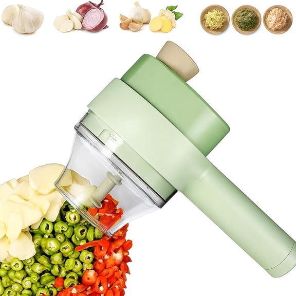 Electric handheld vegetable chopper, food chopper