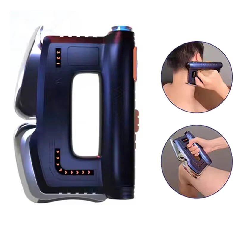 Electric heating red light with vibration function fascia knife