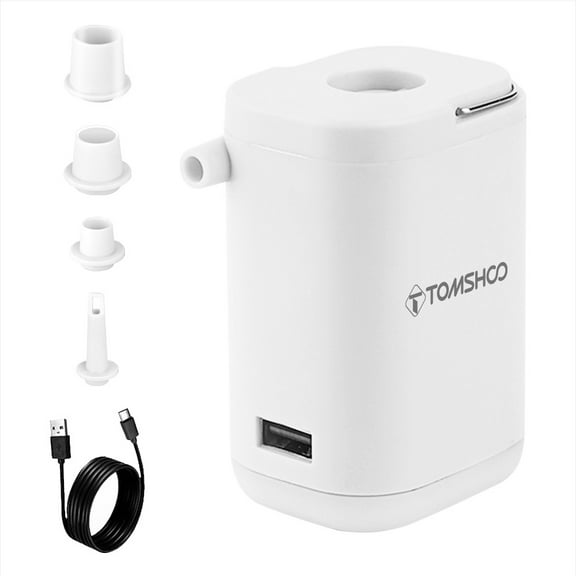 Electric inflator,Pump With Built-in Deflate Tiny Pump Bank Quick Air Pump 4-in-1 Portable Air Inflate Deflate Tiny Buzhi Inflatables Bsewo Air Qisuo Hxber