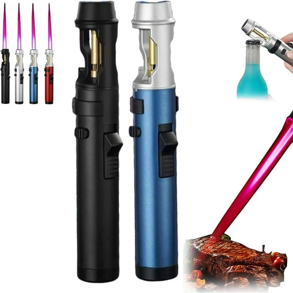 Electric lighter, Blazara lighter, lightsaber lighter, outdoor windproof direct-fire lighter, suitable for campfires and kitchens.