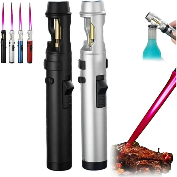 Electric lighter, Blazara lighter, lightsaber lighter, outdoor windproof direct-fire lighter, suitable for campfires and kitchens.