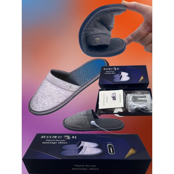 Electric micro-current massage slippers