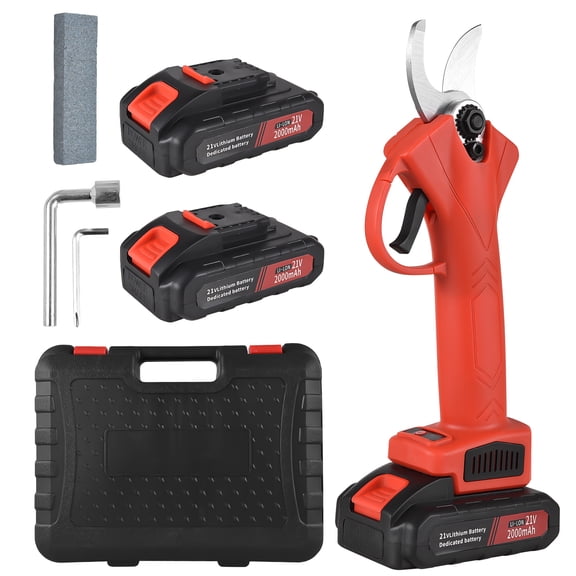Electric pruning scissors,Professional Branch 2000mah Battery Farm 2000mah Shears Professional Battery Motor With 2 Battery Cutter With Branch Cutter 21v Shears 2000mah