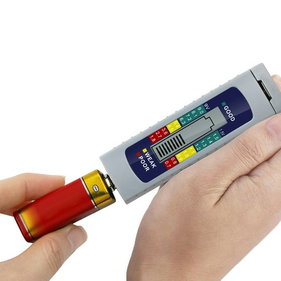 Electric quantity measuring instrument,Aa Aaa 9v Cell Battery Portable Universal 6f22 1.5v Button 1.5v Button Cell Aaa 9v 6f22 Checker Aa Aaa Universal Battery Tester Tester