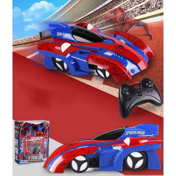 Electric remote control car rechargeable wall climbing car