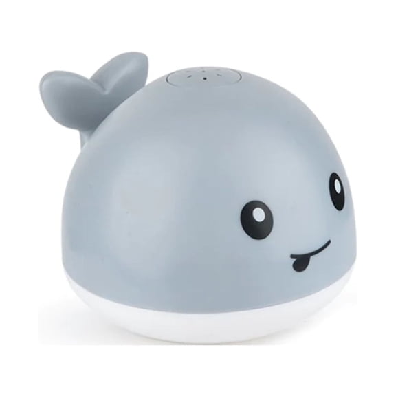 Electric small whale induction water spray lamp