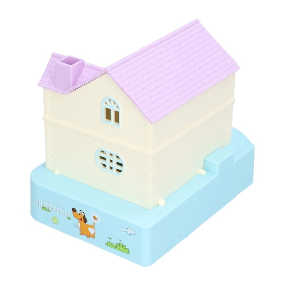 Electric <span Style="background:red"></span> Bank With Music Lights, Cute Puppy Doghouse Design For Kids Savings