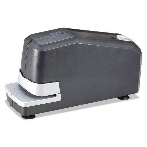 Electric stapler, 30-page binding, anti-jamming technology, easy binding, black.