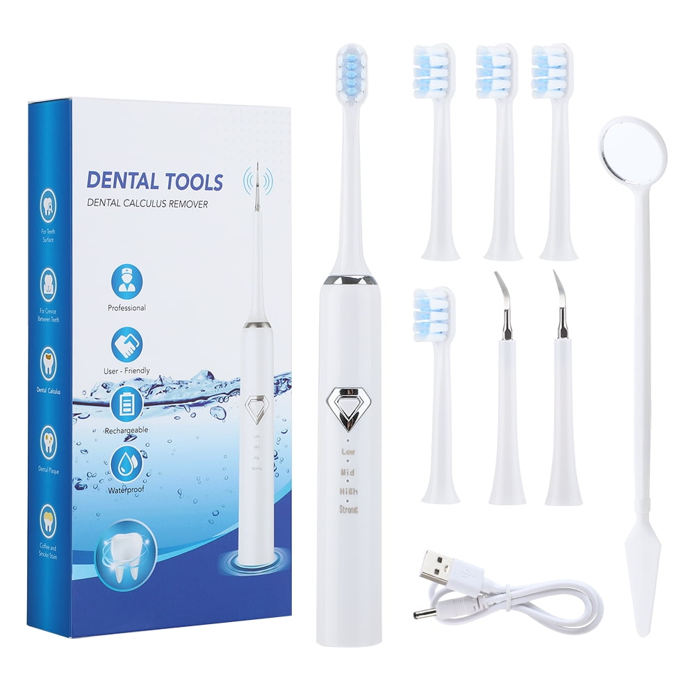 Electric tooth brush dental cleaning teeth whitening kit tartar