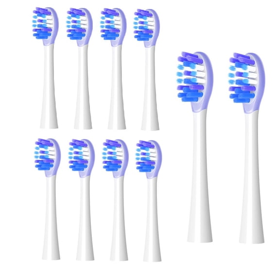 Electric toothbrush replacement head, suitable for usmile electric toothbrush head compatible with USM full series 10 pack