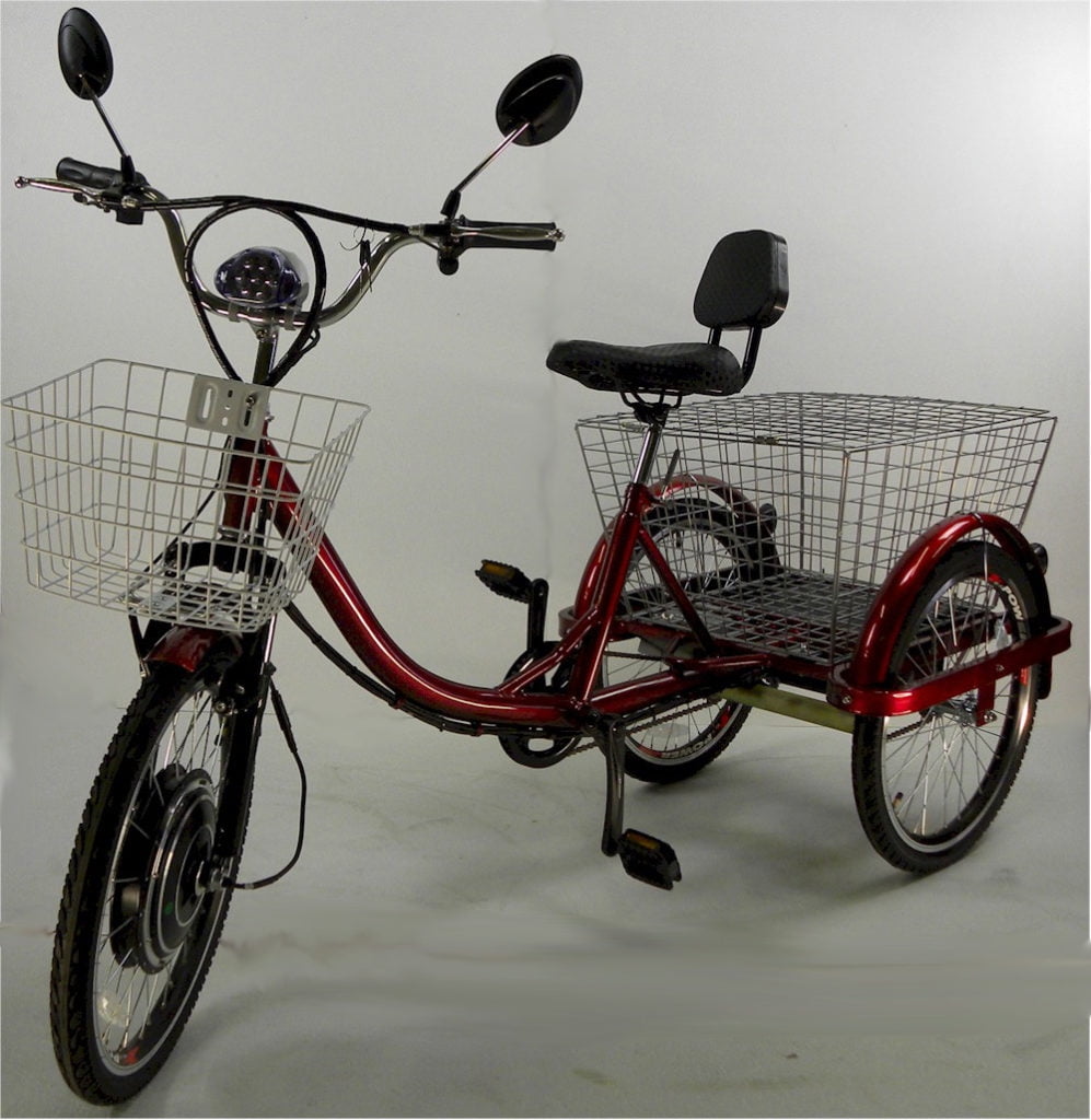 Electric tricycle motorized electric trike