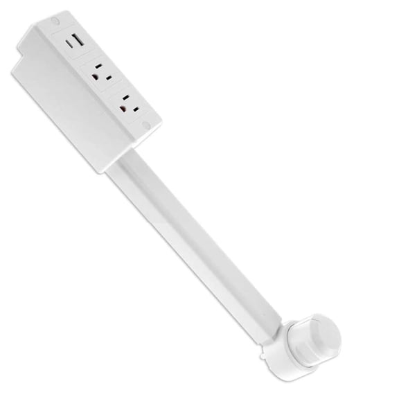 Electrical AC Outlet Extender Stick Getting Hard-to-Reach Outlets To Accessible Areas