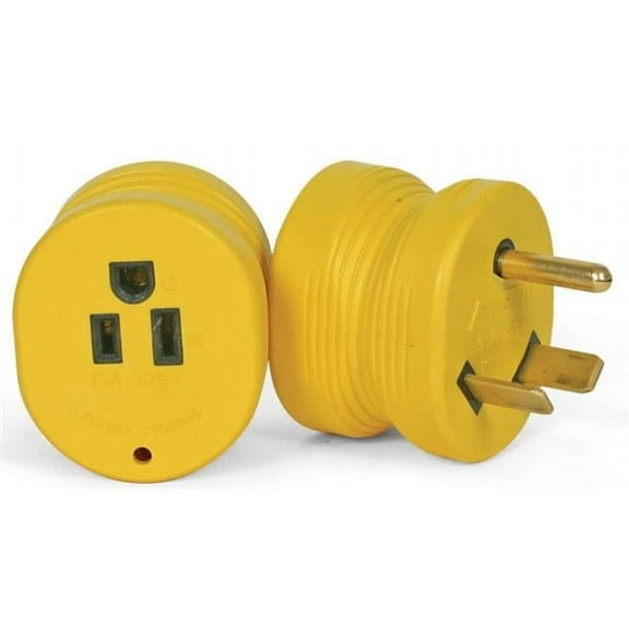 Electrical Adapter 30 Amp Male To 15 Amp Female