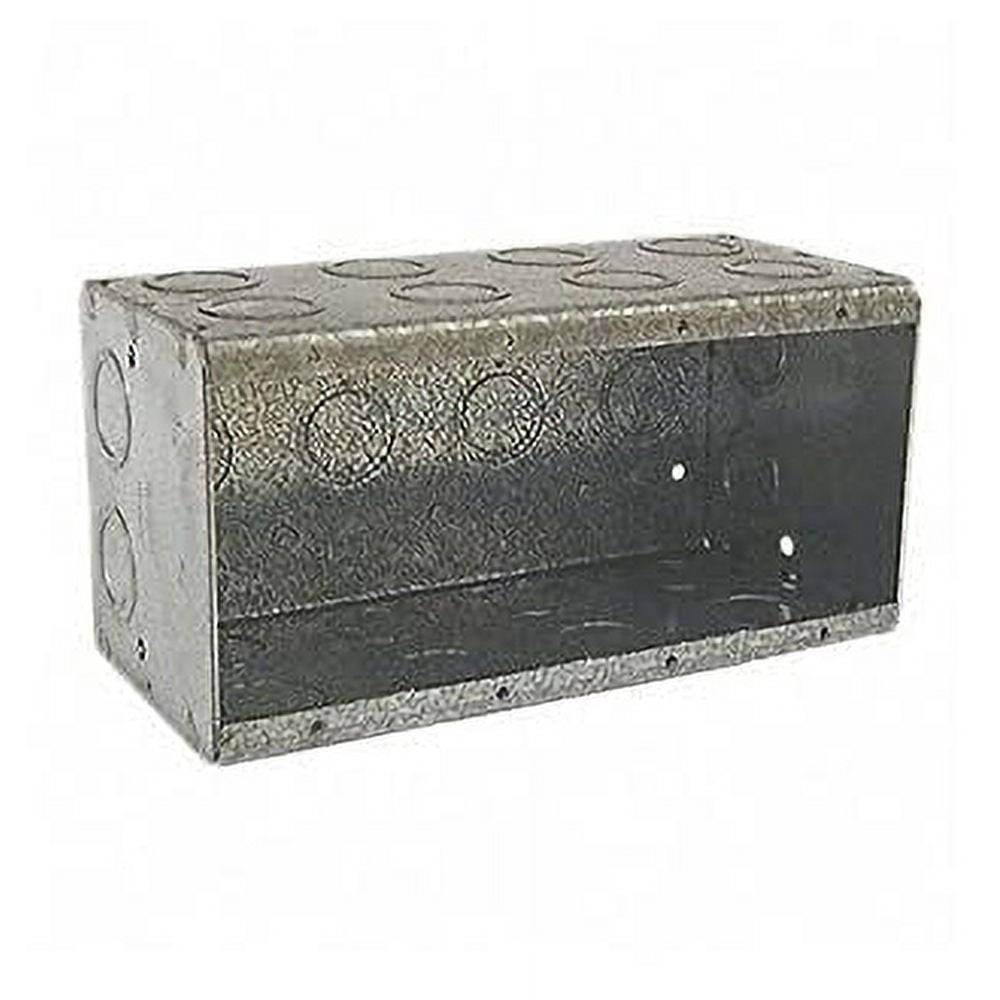 Electrical Box, Masonry, 89.8 Cu In, 4 Gang - Walmart.com
