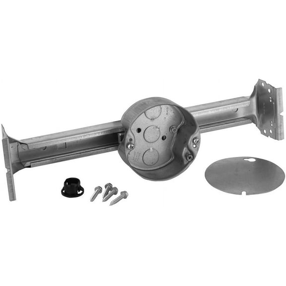 RACO Electrical Box, Round Ceiling Pan  Home & Garage Storage, Stackable Design