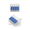 thumbnail image 1 of Electrical Compact Mini Push-in Terminal Blocks Universal Wire Connector Compact Splice Electrical Connectors Quick Terminal Block Fast Connector BLUE 414, 1 of 8