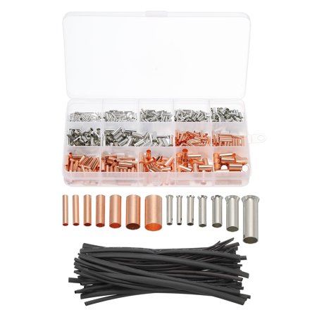 Electrical Connectors 1008PCS Crimp Terminal Kit for Home Automotive Boat Truck 1Set