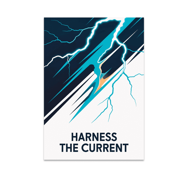 Electrical Current Enthusiast - Electrical Safety Pride - 13x19 Poster Print